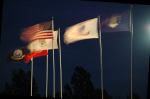 Veterans Memorial Lighting - Flags in Motion0001