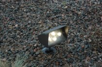 Newly Installed LED Lighting Fixture at Arrowhead Shores